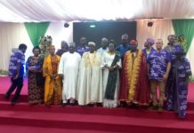 A group photo of some critical stakeholders at the closing ceremony of WoRGE project on Monday in Yola.