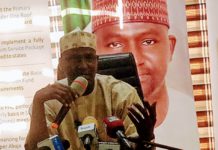 Dr. Sulaiman Bashir, the executive chairman of APHCDA during the media dialogue on Wednesday in Yola.