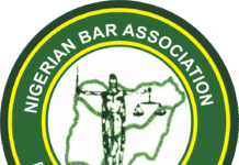 Logo of NBA.
