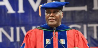 Founder of AUN Yola, and former vice president Atiku Abubakar.