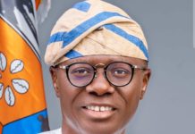 Babajide Sanwo-Olu official portrait.