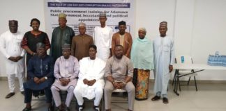 Set of participants during the four day event which took place in phases.