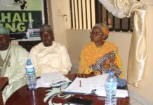Cross section of some participants at the workshop.