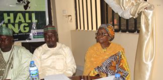 Cross section of some participants at the workshop.