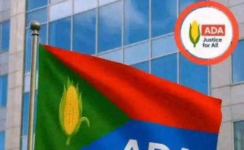 ADA flag.