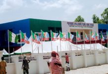 The newly commissioned state secretariat of APC, Yola.