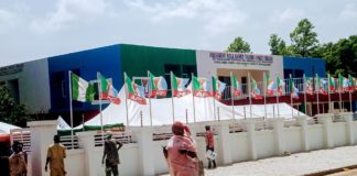 The newly commissioned state secretariat of APC, Yola.