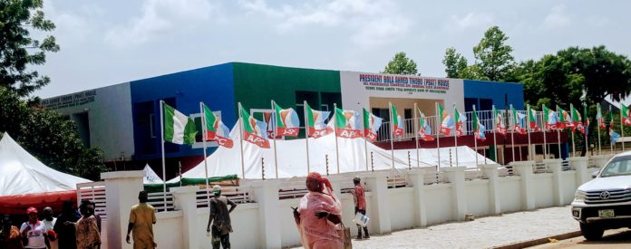 The newly commissioned state secretariat of APC, Yola.