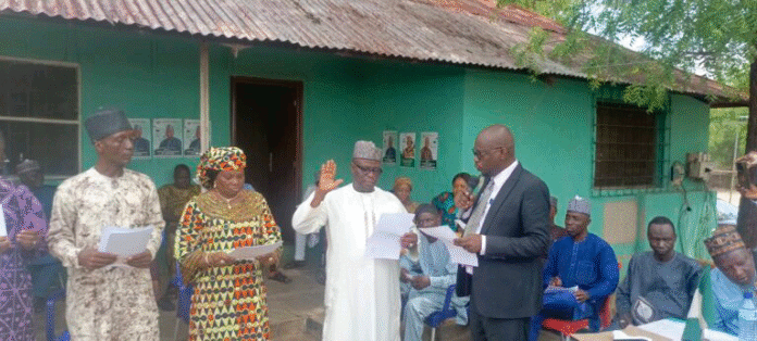 The newly elected Adamawa State NUJ council exco.