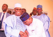 Atiku and Fintiri in a field picture.