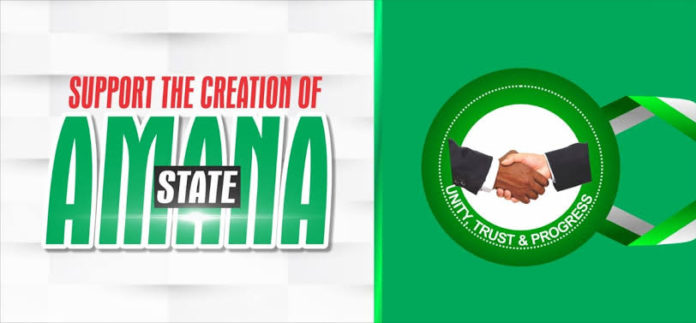 Amana State logo.