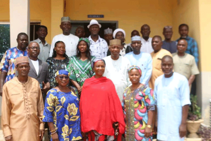 Group photo taken during the visit on Thursday.