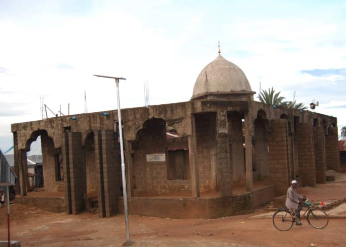 The abandoned mosque building project. The abandoned mosque building project.