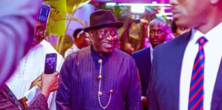 Goodluck Jonathan.