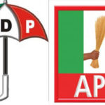 PDP, APC logos.