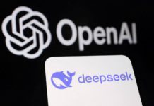 OpenAI DeepSeek logo.