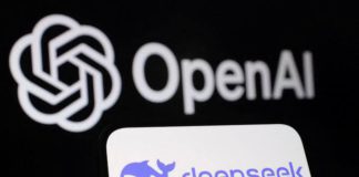 OpenAI DeepSeek logo.