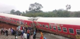 The ill-fated train.