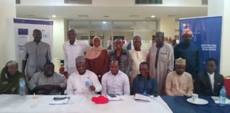 Group picture of participants at the step-down training which held in Yola on Tuesday.