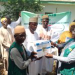 Inputs being distributed to farmers in Bauchi.