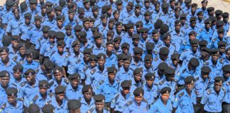 The new constables deployed to Adamawa State.
