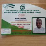 Gov Fintiri's sports award.