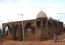 The 30-year-old abandoned mosque still under construction.