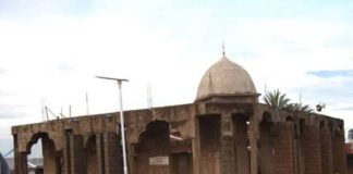 The 30-year-old abandoned mosque still under construction.