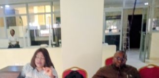 Prof Ada delivering her presentation during the training in Yola on Thursday.