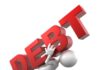 Debt burden illustration.