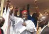 Joel Madaki in an undated photo during a political outing.