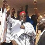 Joel Madaki in an undated photo during a political outing.