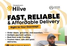 Hiive billboard.