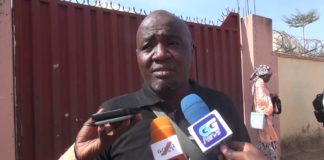 Joshua Mataboyo, a healthcare worker during interview with newsmen at Dendu's field trip on Monday.