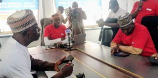 Adamawa State commissioner of education and human capital development, Dr. Umar Garba Pella during a press conference marking the international day for education 2026 on Monday in Yola.