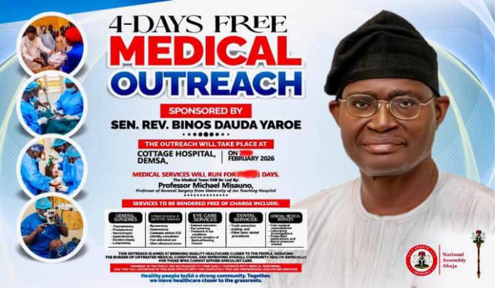 Banner of the medical outreach Banner of the medical outreach.