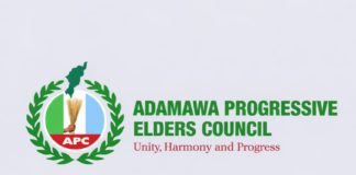 Adamawa Progressive Elders Council logo.
