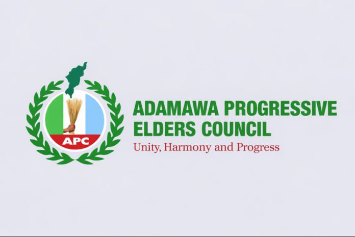 Adamawa Progressive Elders Council logo.