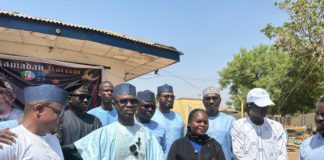 The official distribution of food, cash to the needy by Diaulhaq Abubakar.