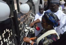 Dep Gov commissions 80 bed hostel built by Adamawa govt at Nigeria Law Sch, Yola Adamawa deputy Gov, Prof Kaletpwa Farauta commissioning the new hosted built by Adamawa State government in Nigeria law school on Friday.