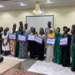 Group picture of stakeholders during the IWD commemoration in Yola on Tuesday.