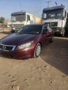 Another car donated to one of the beneficiaries.