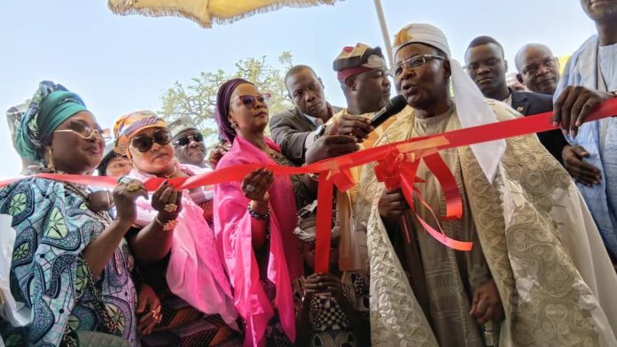 The commissioning ceremony.