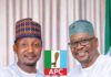 Y/North, Y/South, Girei constituency: Tariq’s ambition gains momentum ahead of APC primaries Dr. Tariq and Gov Fintiri in an undated picture.