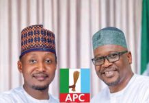 Y/North, Y/South, Girei constituency: Tariq’s ambition gains momentum ahead of APC primaries Dr. Tariq and Gov Fintiri in an undated picture.