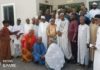 Namdas and members of his guber campaign council after the high level meeting in Yola on Sunday.