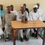 The aggrieved ADC members during the meeting in Yola, Tuesday.