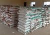 The food items distributed to the victims of communal clash.