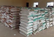 FG, Sen. Yaroe Provide Relief for Victims of Lamurde Communal Clashes The food items distributed to the victims of communal clash.