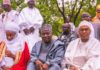 Fintiri and Galadima at eid ground during the recent Eid-el-kabir festivity in Yola.